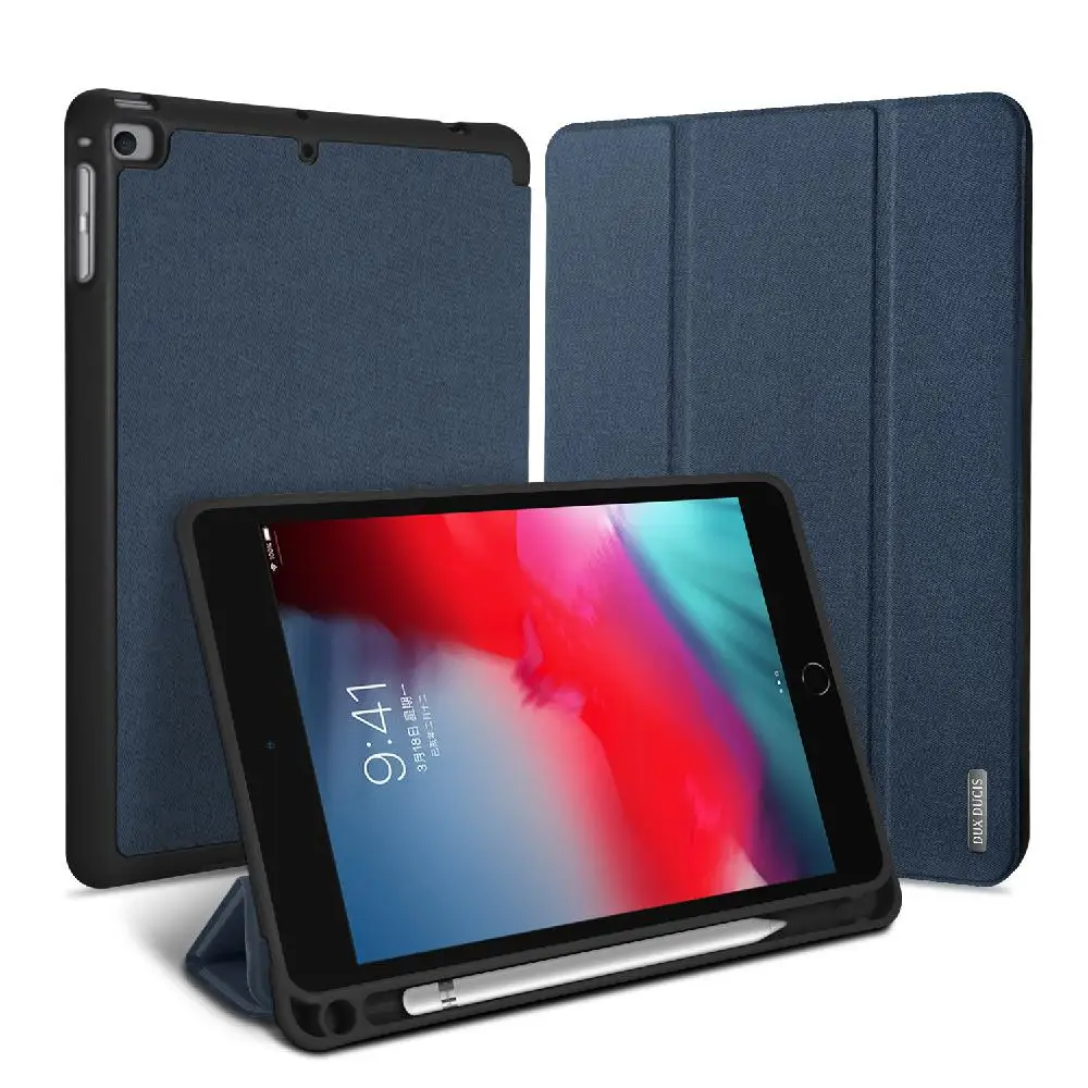 For iPadmini 4/5 Simple Solid Color Smart PU Leather Case Anti-fall Protective Stand Cover with Pencil Holder Sleep Function
For iPadmini 4/5 Simple Solid Color Smart PU Leather Case Anti-fall Protective Stand Cover with Pencil Holder Sleep Function