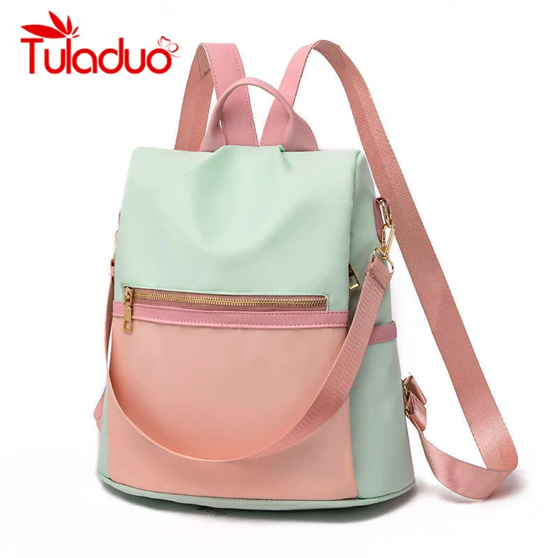 Women Backpacks for Teenage Girls Daypacks School Shoulder Bag Student Oxford Waterproof Laptop Multifunction Backpack Patchwork
Women Backpacks for Teenage Girls Daypacks School Shoulder Bag Student Oxford Waterproof Laptop Multifunction Backpack Patchwork