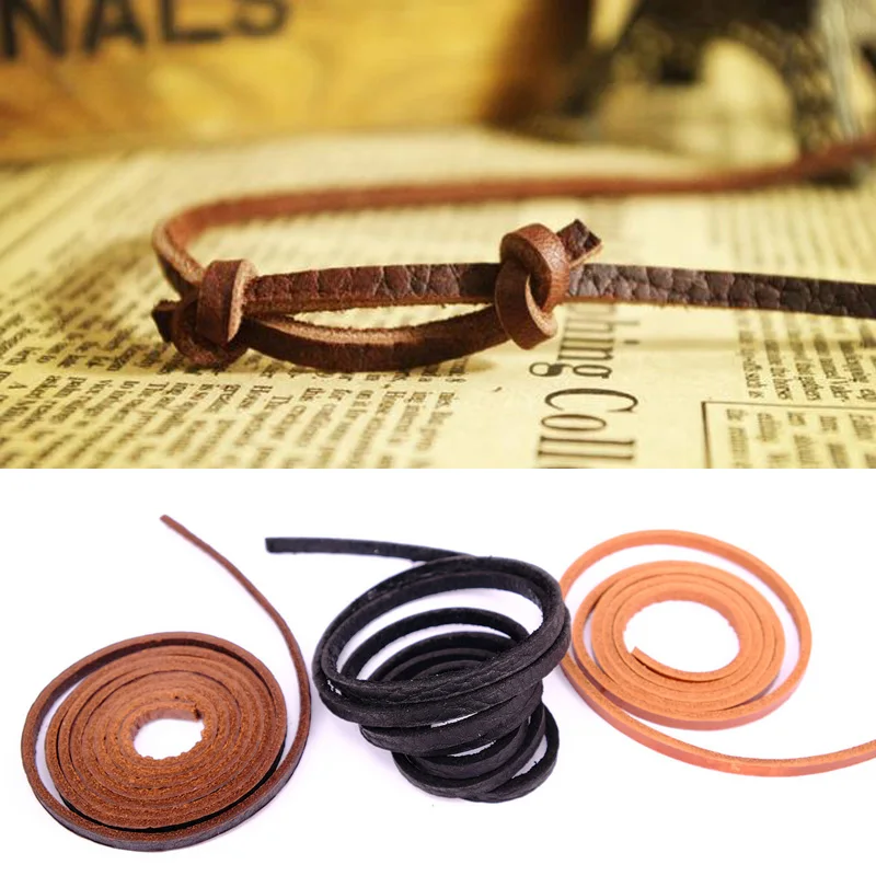 2 Pcs Cow Leather Cord Apparel Sewing Fabric Leather Rope String Jewelry Findings Components Bracelet Necklace rope
2 Pcs Cow Leather Cord Apparel Sewing Fabric Leather Rope String Jewelry Findings Components Bracelet Necklace rope