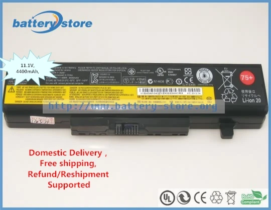 Genuine L11M6Y01 battery for LENOVO ThinkPad E531 ,E445 ,E540, for LENOVO Thinkpad Edge E530 ,E430 11.1V, 4400mAh, 48W,
Genuine L11M6Y01 battery for LENOVO ThinkPad E531 ,E445 ,E540, for LENOVO Thinkpad Edge E530 ,E430 11.1V, 4400mAh, 48W,