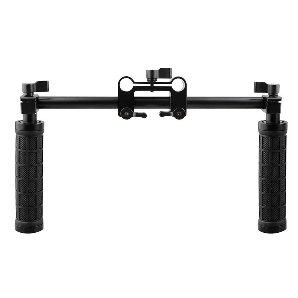 CAMVATE Handle Grips Front Handbar Clamp Mount for 15mm Rod Support System Shoulder Rig C1049
CAMVATE Handle Grips Front Handbar Clamp Mount for 15mm Rod Support System Shoulder Rig C1049
