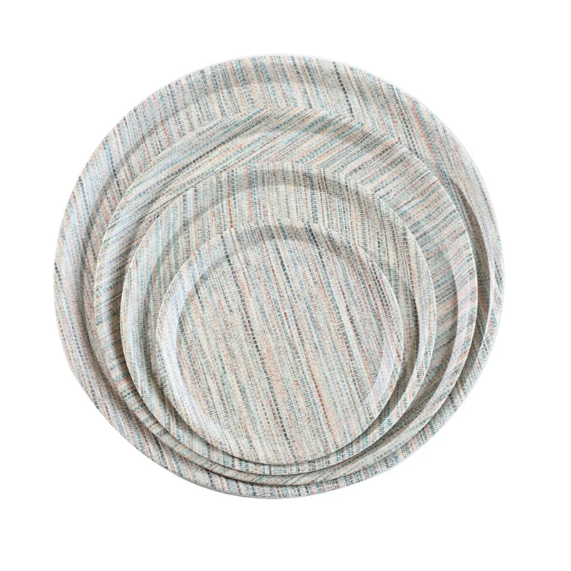 Nordic Plastic Fast Food Tray Restaurant Serving Trays for Tea/Cake Kitchen Bar Dinnerware Hotel Round Fruits/Snacks Plate
Nordic Plastic Fast Food Tray Restaurant Serving Trays for Tea/Cake Kitchen Bar Dinnerware Hotel Round Fruits/Snacks Plate