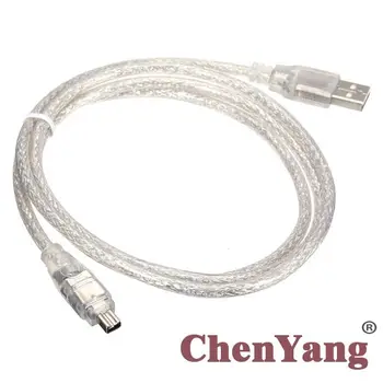 10pcs/lot IEEE 1394 Firewire 4 Pin Male iLink Adapter to USB Male Cord Cable 100cm for DCR-TRV75E DV
10pcs/lot IEEE 1394 Firewire 4 Pin Male iLink Adapter to USB Male Cord Cable 100cm for DCR-TRV75E DV