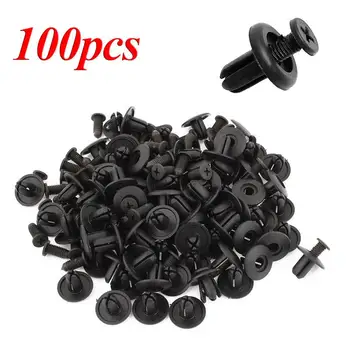 100PCS/Set Car Auto Universal Guide Plate Plastic Rivets 6 Mm Hole Dia Fender Bumper Fasteners Push Pin Clips
100PCS/Set Car Auto Universal Guide Plate Plastic Rivets 6 Mm Hole Dia Fender Bumper Fasteners Push Pin Clips