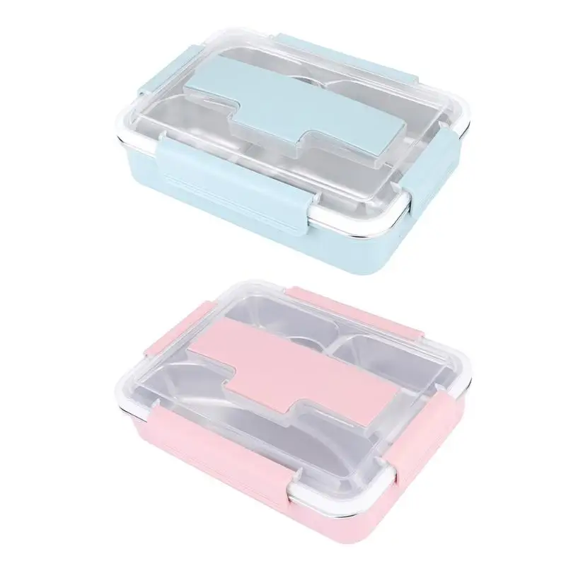 Portable Stainless Steel Bento Box Kitchen Leak-Proof Food Container Lunch Box for Picnic Office School
Portable Stainless Steel Bento Box Kitchen Leak-Proof Food Container Lunch Box for Picnic Office School
