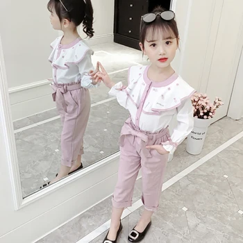 2019 girls clothes set teen spring ruffled children's clothing 6 8 12 years girls clothing
2019 girls clothes set teen spring ruffled children's clothing 6 8 12 years girls clothing