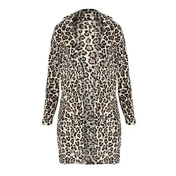 Women Winter Long Sleeve Leopard Print Fluffy Jacket Coat Ladies Casual Loose Long Cardigans Tops
Women Winter Long Sleeve Leopard Print Fluffy Jacket Coat Ladies Casual Loose Long Cardigans Tops