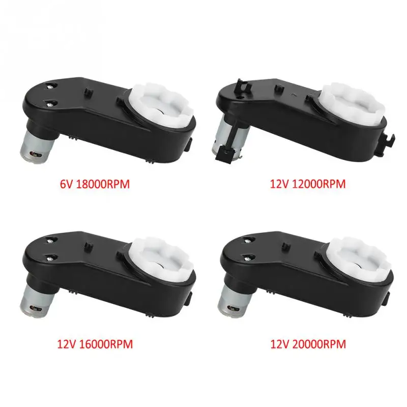 Hot RS390 Electric Motor Gearbox 6V/12V 12000-20000RPM Car DC Motor Gear Box for Kids Car Toy
Hot RS390 Electric Motor Gearbox 6V/12V 12000-20000RPM Car DC Motor Gear Box for Kids Car Toy