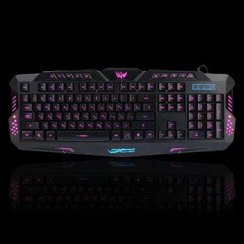 Vococal USB Wired LED Backlit Russian English Gaming Gamer Keyboard Keypad for Computer PC Overwatch w/ Similar Mechanical Feel
Vococal USB Wired LED Backlit Russian English Gaming Gamer Keyboard Keypad for Computer PC Overwatch w/ Similar Mechanical Feel