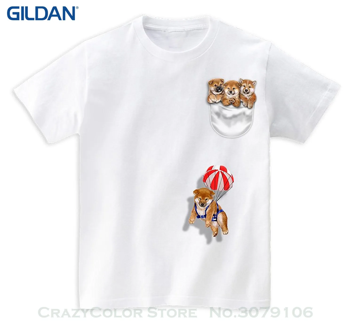 T Shirts Casual Brand Clothing Cotton Short Sleeve T-shirt - Cute Pocket Shiba Inu Dog , Japan
T Shirts Casual Brand Clothing Cotton Short Sleeve T-shirt - Cute Pocket Shiba Inu Dog , Japan