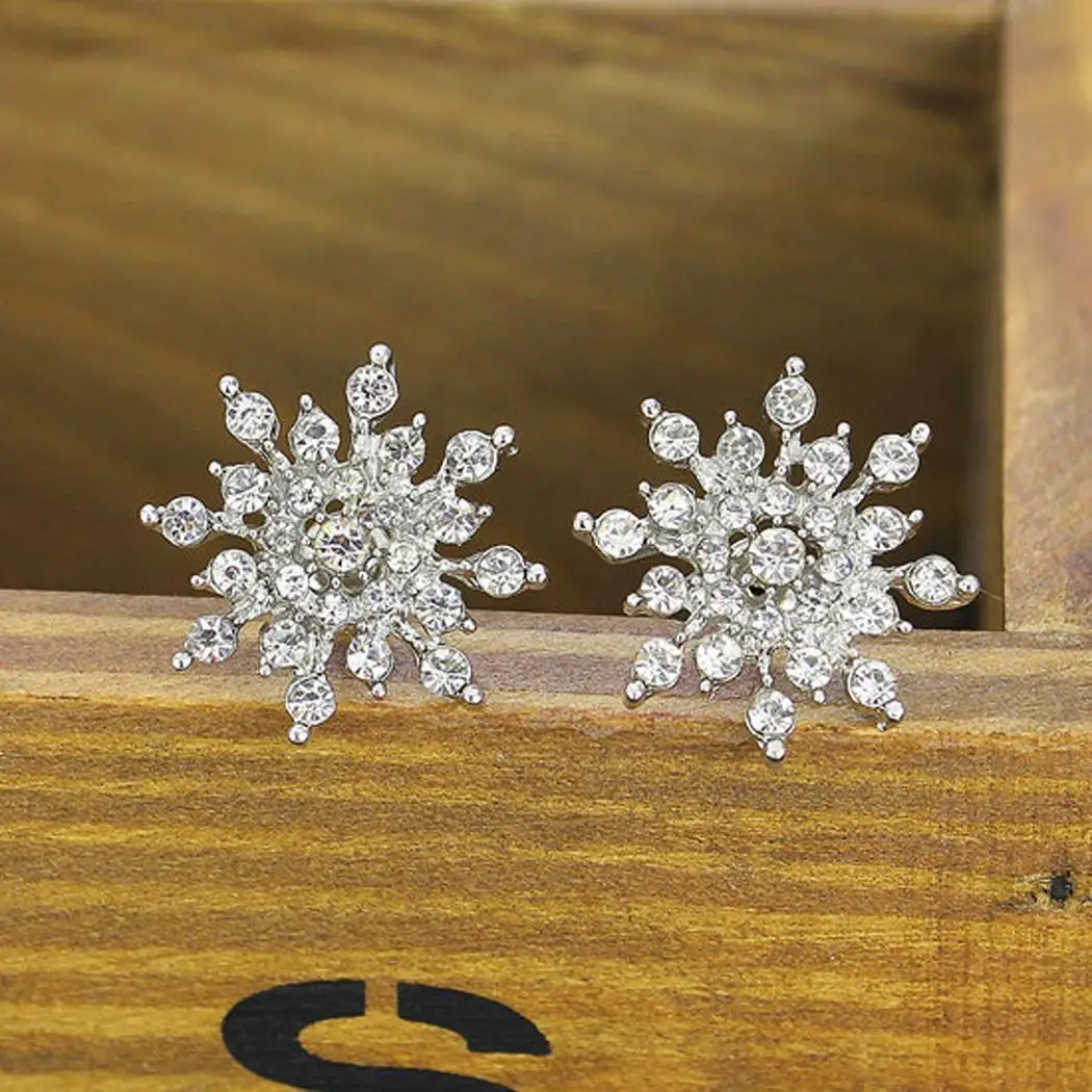 Fashion Rhinestones Cocktail Snowflake Daily Party Flower Ear Wedding Life Filled Snow Elegant Studs Gift Earrings
Fashion Rhinestones Cocktail Snowflake Daily Party Flower Ear Wedding Life Filled Snow Elegant Studs Gift Earrings