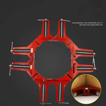90 Degrees Right Angle Clamp 100MM Mitre Structure Clamps Frame Corner Clamp Picture Holder Clamp for Woodworking Tool
90 Degrees Right Angle Clamp 100MM Mitre Structure Clamps Frame Corner Clamp Picture Holder Clamp for Woodworking Tool
