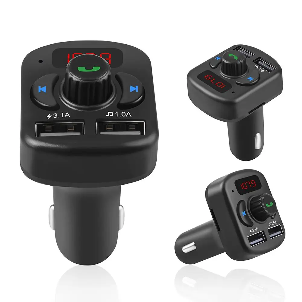 Car MP3 Audio Player FM Transmitter Bluetooth 5.0 Call Dual USB Car Charger Mobile Phone Charger Car FM Transmitter Hands Free
Car MP3 Audio Player FM Transmitter Bluetooth 5.0 Call Dual USB Car Charger Mobile Phone Charger Car FM Transmitter Hands Free