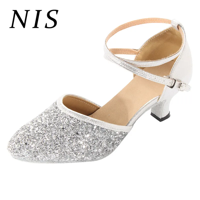 NIS 5.5cm Thin High Heels Pumps Women Shoes Woman Ankle Buckle Strap Tango Salsa Latin Sparkly Dancing Shoes Mujer Zapatos New
NIS 5.5cm Thin High Heels Pumps Women Shoes Woman Ankle Buckle Strap Tango Salsa Latin Sparkly Dancing Shoes Mujer Zapatos New