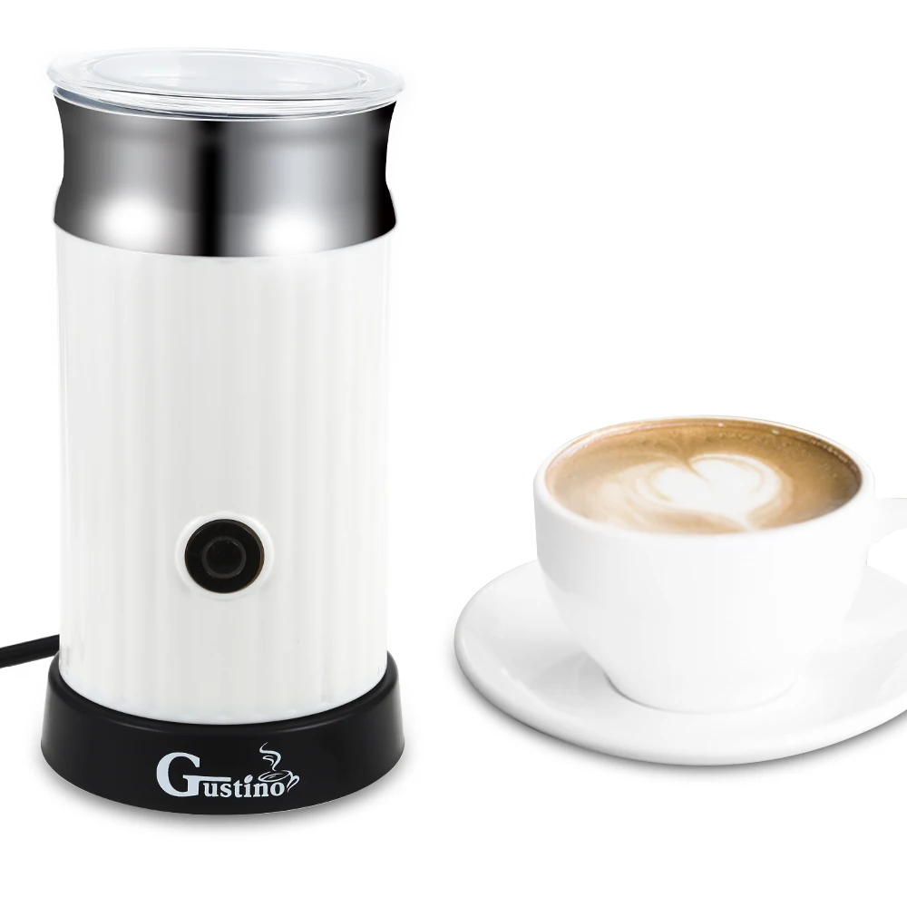 Gustino Electric Cappuccino Coffee Maker Automatic Milk Frother Hot And Cold Frothing Milk Frother Foamer
Gustino Electric Cappuccino Coffee Maker Automatic Milk Frother Hot And Cold Frothing Milk Frother Foamer