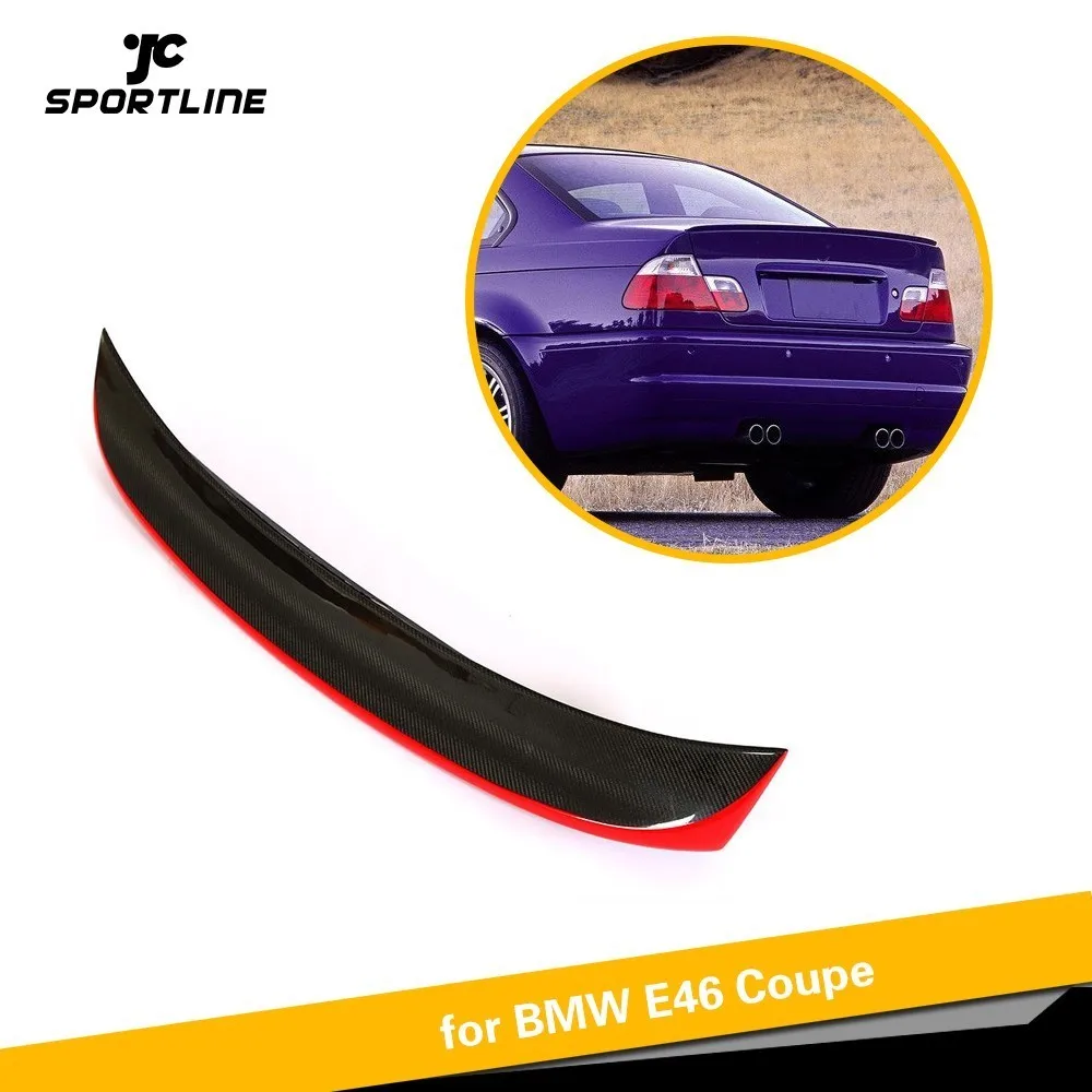 Carbon Fiber Trunk Spoiler for BMW E46 Base Coupe 2-Door 1998-2005 Rear Wing Spoiler Trunk Protector Cover
Carbon Fiber Trunk Spoiler for BMW E46 Base Coupe 2-Door 1998-2005 Rear Wing Spoiler Trunk Protector Cover