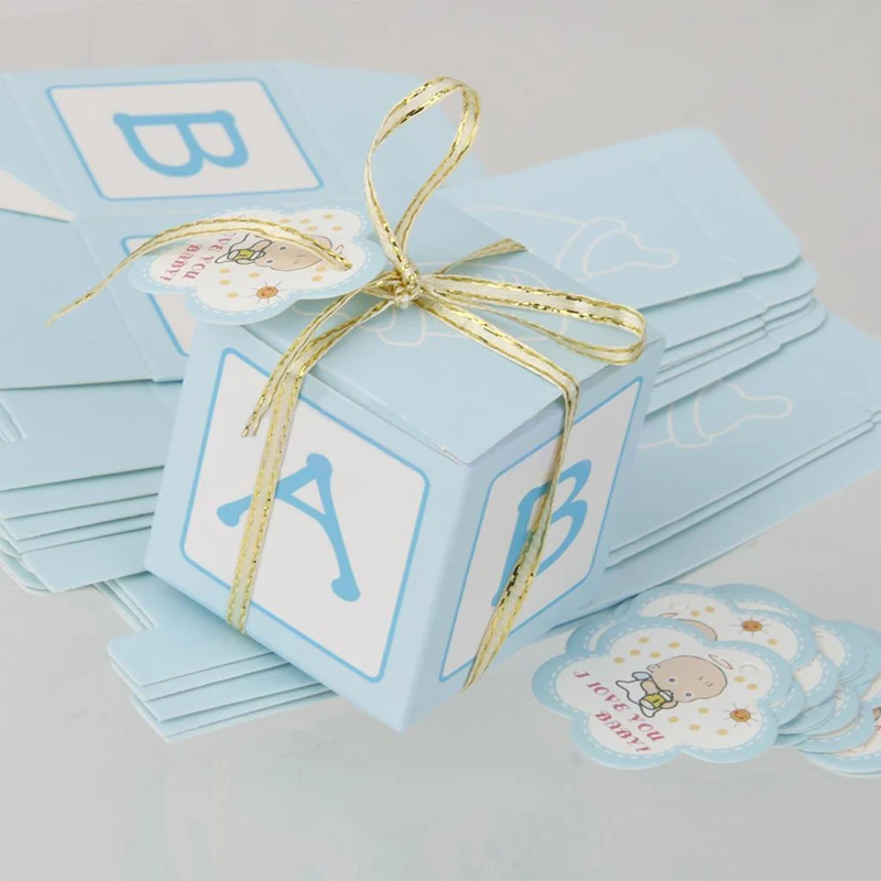 12pcs New Pink Blue Candy Gift Boxes for Girl Boy Baby Shower Favor Birthday Decor Kids Birthday Favor And Candy Box
12pcs New Pink Blue Candy Gift Boxes for Girl Boy Baby Shower Favor Birthday Decor Kids Birthday Favor And Candy Box