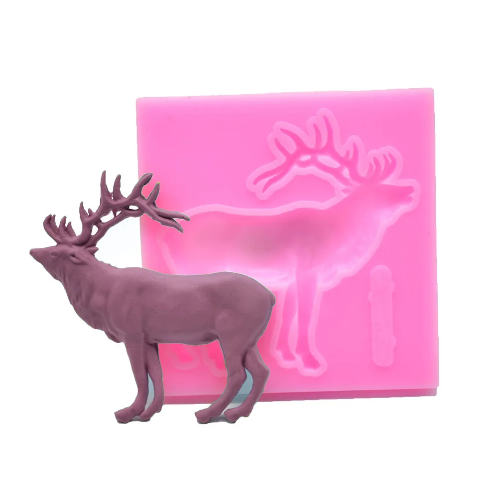 Christmas Elk Deer Silicone Mold Bakeware Cake Decorating Tools Ice Cube Chocolate Cake Fondant Dessert Mold
Christmas Elk Deer Silicone Mold Bakeware Cake Decorating Tools Ice Cube Chocolate Cake Fondant Dessert Mold