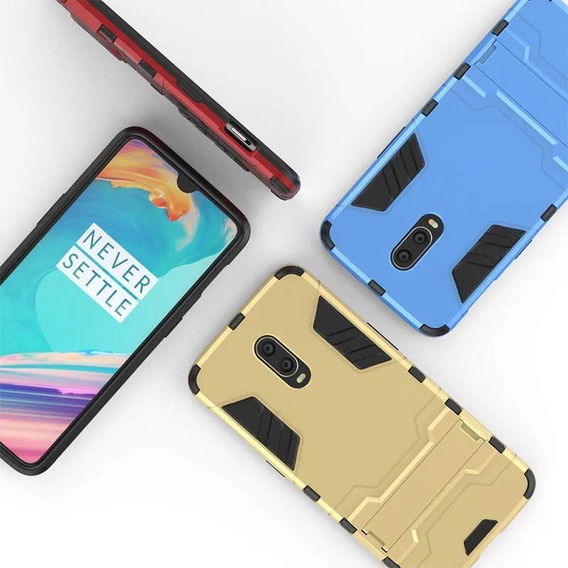 1+6T Cover phone Case Shockproof Luxury Armor Shell Hard Phone Metal Case for OnePlus 6T Anti fall with Kickstand protector.
1+6T Cover phone Case Shockproof Luxury Armor Shell Hard Phone Metal Case for OnePlus 6T Anti fall with Kickstand protector.