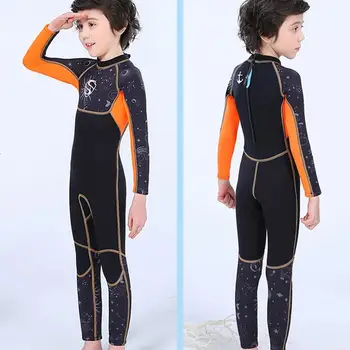 Children Diving Suit Male 2.5mm 1-Piece Children's Swimsuit Long-Sleeved Warm Diving Sunscreen Anti-Jellyfish Clothes For Slinx
Children Diving Suit Male 2.5mm 1-Piece Children's Swimsuit Long-Sleeved Warm Diving Sunscreen Anti-Jellyfish Clothes For Slinx