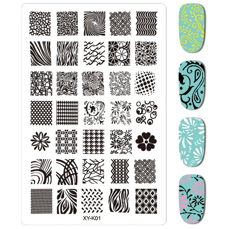 Kimcci 30PCS*XY-K Nail Stamping Plates Lace Flower Animal Plastic Nail Art Manicure Templates Stencils Salon Beauty Polish Tool
Kimcci 30PCS*XY-K Nail Stamping Plates Lace Flower Animal Plastic Nail Art Manicure Templates Stencils Salon Beauty Polish Tool