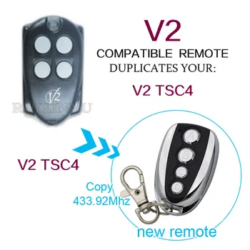 copy V2 TSC4 remote control 433.92MHz V2 remotes remote control Electric door garage door remote control
copy V2 TSC4 remote control 433.92MHz V2 remotes remote control Electric door garage door remote control