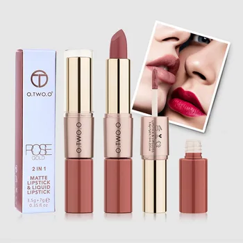2 In 1 Matte Lipstick Velvet Lip Tint Gloss Long Lasting Double Head Waterproof Lip stick Pencil Sexy Women Fashion Make Up
2 In 1 Matte Lipstick Velvet Lip Tint Gloss Long Lasting Double Head Waterproof Lip stick Pencil Sexy Women Fashion Make Up