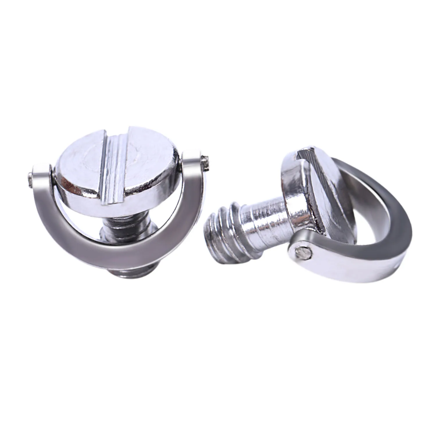 2 Pack Quick Release Camera Fixing Screw D-ring Screws 1/4 Inch Quick release Camera Fixing screw 1/4-20 Quick Release screw
2 Pack Quick Release Camera Fixing Screw D-ring Screws 1/4 Inch Quick release Camera Fixing screw 1/4-20 Quick Release screw