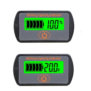 Battery Monitor Voltmeter Voltage Tester Capacity Indicator SOC Acid Lead 12V24V
Battery Monitor Voltmeter Voltage Tester Capacity Indicator SOC Acid Lead 12V24V