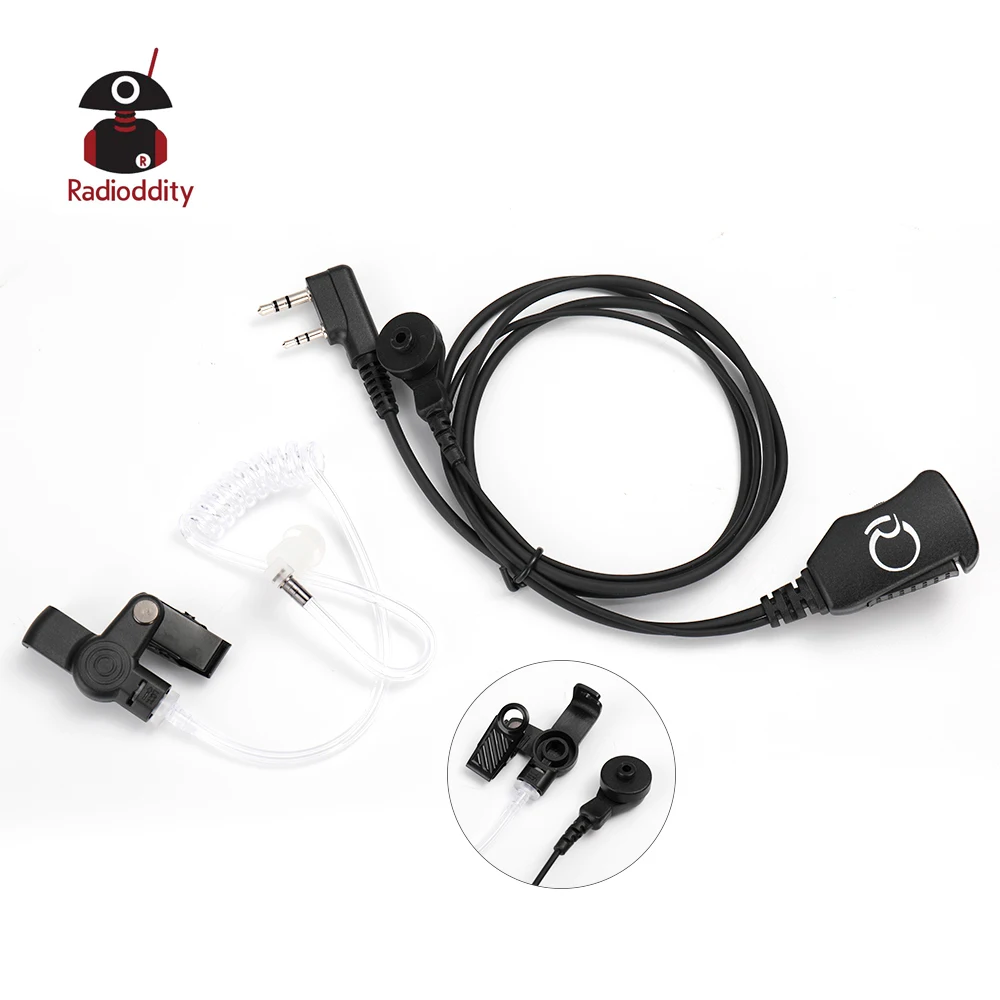 Radioddity Air Acoustic Earpiece Adjustable Volume Headset for Baofeng UV-5R BF-888S BF-F8HP GA-2S GA-5S R2 Two Way Radio
Radioddity Air Acoustic Earpiece Adjustable Volume Headset for Baofeng UV-5R BF-888S BF-F8HP GA-2S GA-5S R2 Two Way Radio