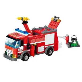 206Pcs DIY Fire Fighting Construction Bricks Fire Engine Building Block Firefighter Educational Toys For Children Christmas Gift
206Pcs DIY Fire Fighting Construction Bricks Fire Engine Building Block Firefighter Educational Toys For Children Christmas Gift