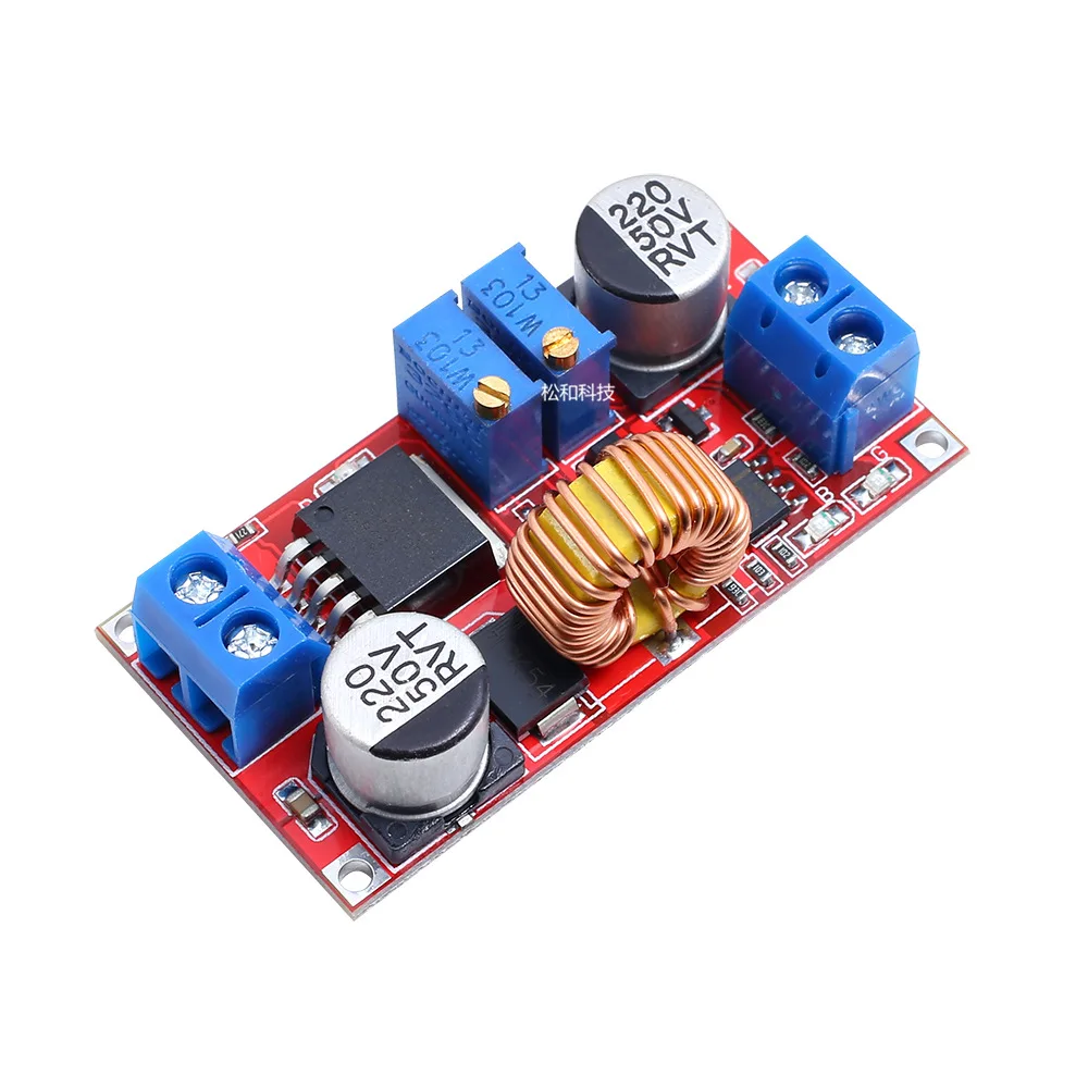 Constant Current, Constant Voltage and High Current 5A Lithium Ion Battery Charging LED Driving Power Supply Module
Constant Current, Constant Voltage and High Current 5A Lithium Ion Battery Charging LED Driving Power Supply Module