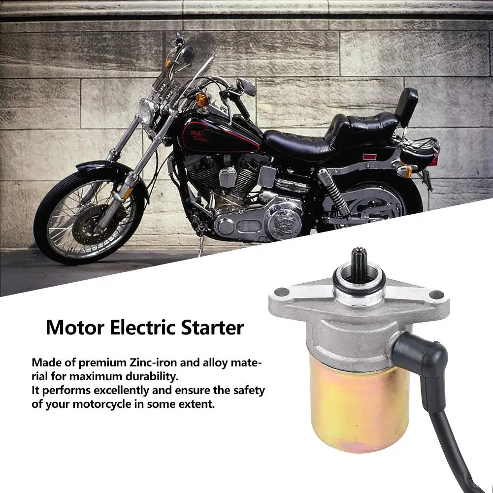 Motor Electric Starter Zinc-iron Alloy Motorcycle Starting Motor Electric Starter Universal for GY6 50cc / 60cc Motor NEW
Motor Electric Starter Zinc-iron Alloy Motorcycle Starting Motor Electric Starter Universal for GY6 50cc / 60cc Motor NEW