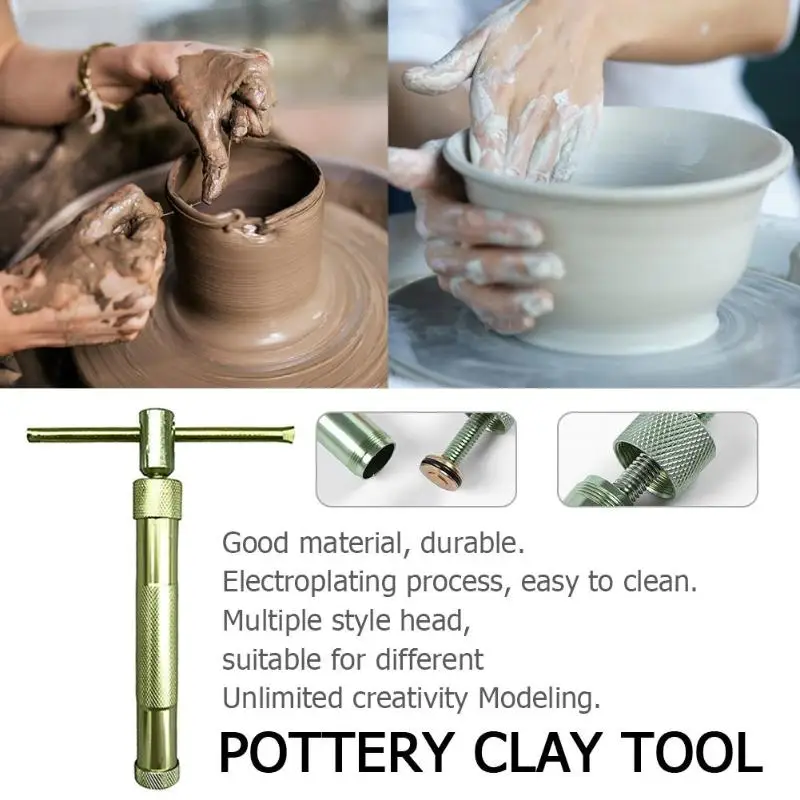 Stainless Steel Pottery Clay Fimo Extruder Disc Craft Sculpt Model Tool Set Sugarcraft Sculpt Modeling Tool High Quality
Stainless Steel Pottery Clay Fimo Extruder Disc Craft Sculpt Model Tool Set Sugarcraft Sculpt Modeling Tool High Quality