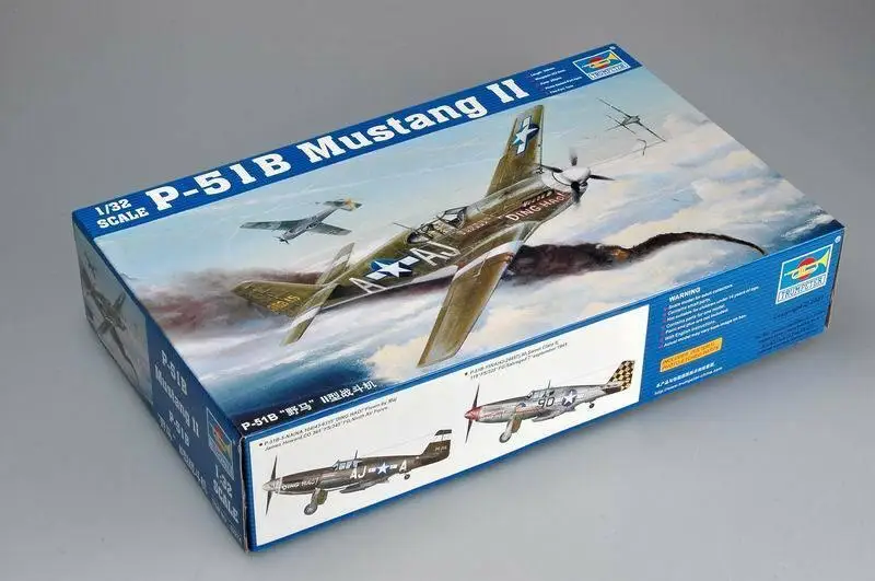 Trumpeter 1/32 02274 P-51B Mustang | Игрушки и хобби