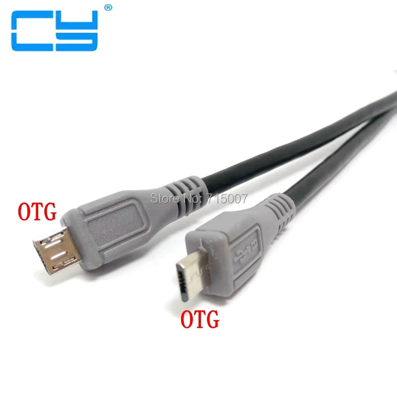 

20CM 1M USB Micro 5pin Male to micro USB 5P 5 PIN male V8 OTG adapter cable 0.2M 3FT