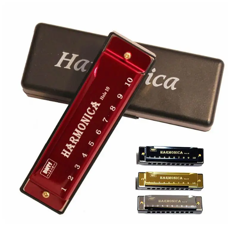 Titanium Copper Core Harmonica C Key 10 Holes 20 Tones Blues Harmonica Perfect for Beginners Professional Students Kids
Titanium Copper Core Harmonica C Key 10 Holes 20 Tones Blues Harmonica Perfect for Beginners Professional Students Kids