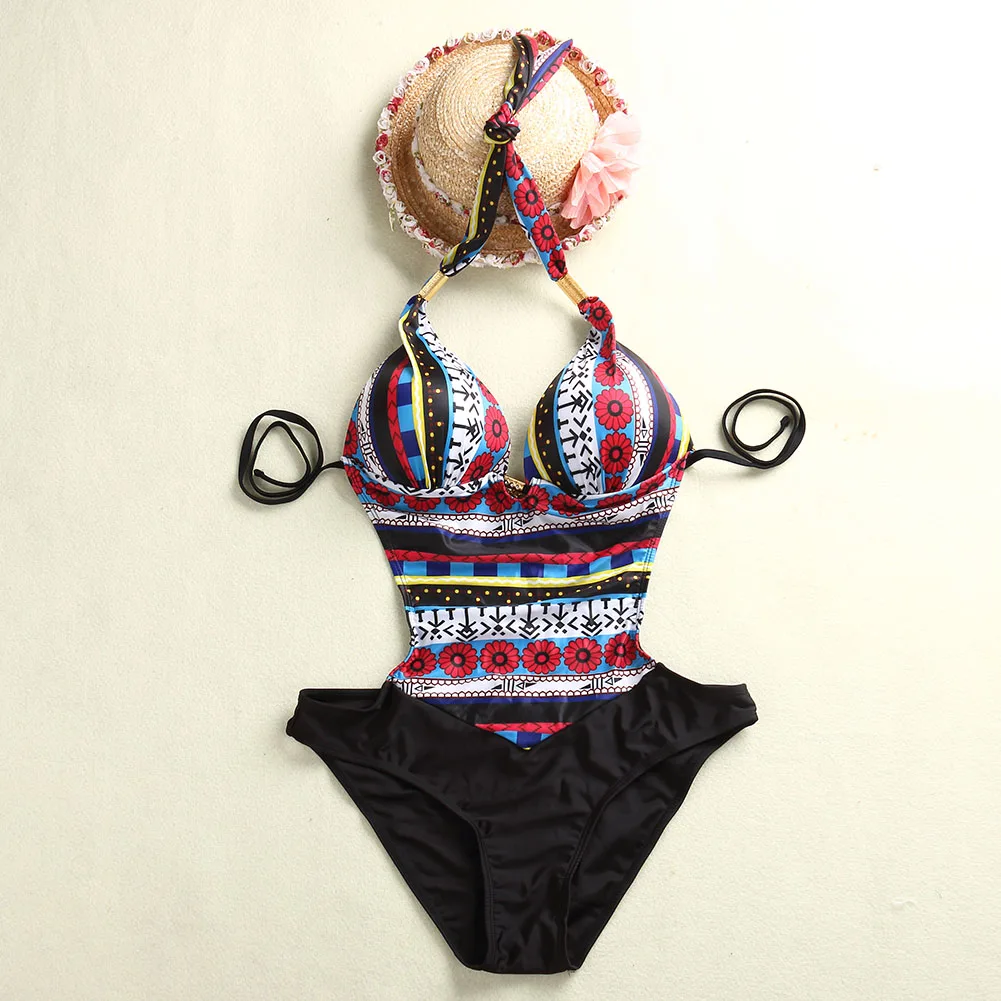 Summer Women Swimwear Boho One Piece Swimsuit Sexy Monokini Backless Beachwear Bathing Suit D35
Summer Women Swimwear Boho One Piece Swimsuit Sexy Monokini Backless Beachwear Bathing Suit D35