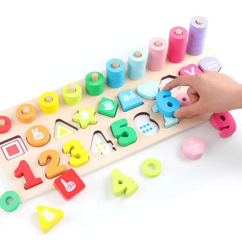 Preschool Early Education Teaching Aids Math Toys Cognition Counting Toys Digital Shape Learning Counting Numbers Board For Kids
Preschool Early Education Teaching Aids Math Toys Cognition Counting Toys Digital Shape Learning Counting Numbers Board For Kids