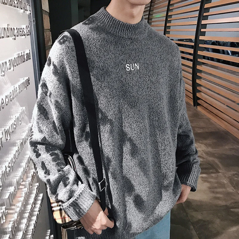 Spring New Sweater Male Youth Korean Version Of The Round Neck Student Embroidery Sweater Trend Autumn Sweater Free shipping
Spring New Sweater Male Youth Korean Version Of The Round Neck Student Embroidery Sweater Trend Autumn Sweater Free shipping