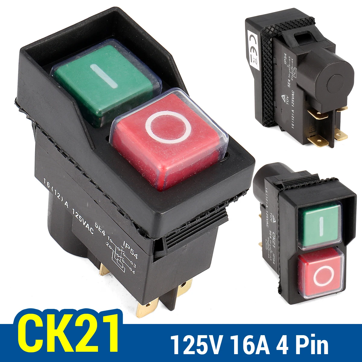KJD17 Start Stop No Volt Release Switch Fit to many Machines Start Stop On Off Volt Release Switch Fit for Workshop Machines
KJD17 Start Stop No Volt Release Switch Fit to many Machines Start Stop On Off Volt Release Switch Fit for Workshop Machines