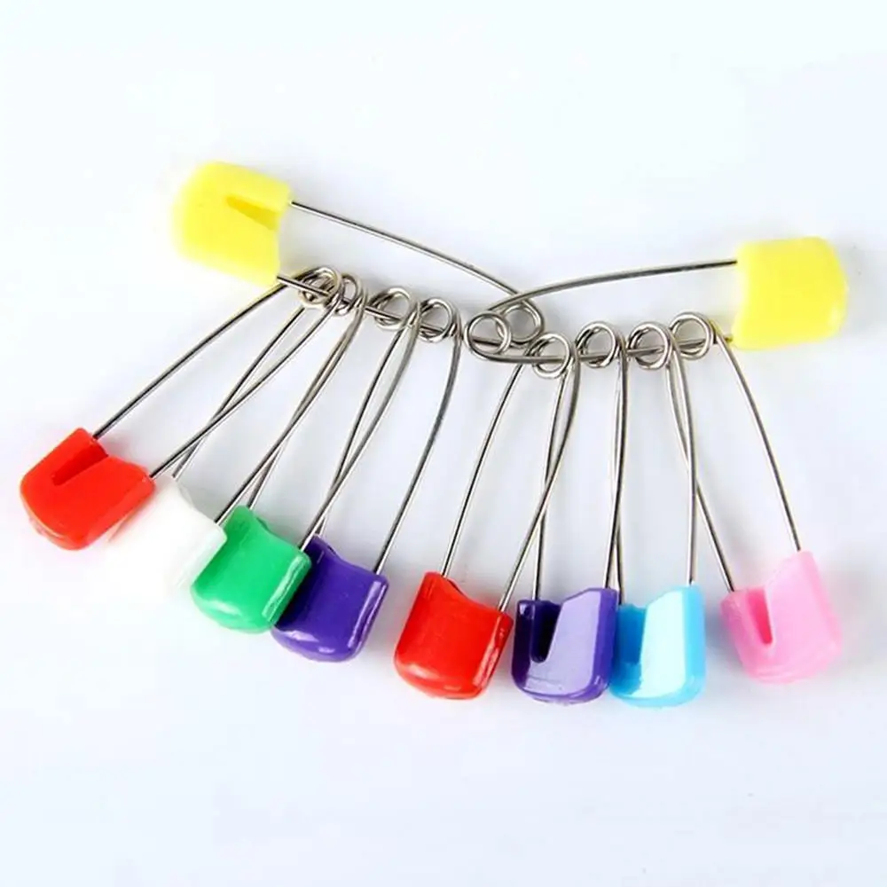 50 Pcs Stainless Steel Safety Pins Metal Baby Brooch Badge Craft Findings Safety Pin Sewing Accessories Babby Diaper Buckle
50 Pcs Stainless Steel Safety Pins Metal Baby Brooch Badge Craft Findings Safety Pin Sewing Accessories Babby Diaper Buckle
