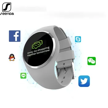 SeenDa Smart Watch IP67 Waterproof 30days long standby Heart rate Blood pressure Smartwatch for Women men Support IOS Android
SeenDa Smart Watch IP67 Waterproof 30days long standby Heart rate Blood pressure Smartwatch for Women men Support IOS Android