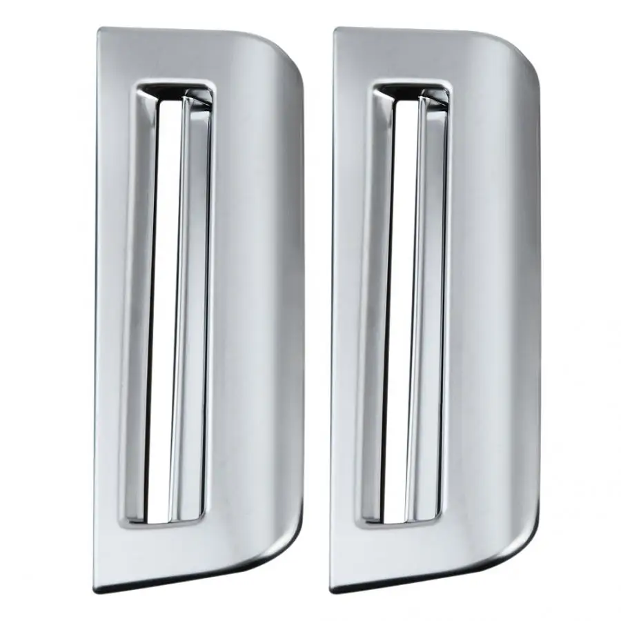 2Pcs Car Front Air Conditioning Vent Outlet Trim Frame Cover for Land Rover Range Rover Velar 2018 Car accessories Silver Chrome
2Pcs Car Front Air Conditioning Vent Outlet Trim Frame Cover for Land Rover Range Rover Velar 2018 Car accessories Silver Chrome
