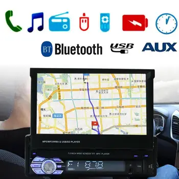 9601G 7Inch Touch Screen Bluetooth Car Stereo MP5 Player Vehicle GPS FM/AM Radio with Map Card+ Camera For Android phones
9601G 7Inch Touch Screen Bluetooth Car Stereo MP5 Player Vehicle GPS FM/AM Radio with Map Card+ Camera For Android phones