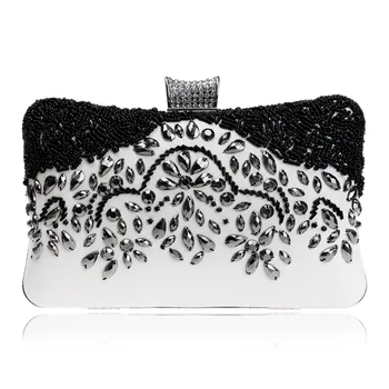 PU Fashion women diamonds luxurious evening bags clutch messenger shoulder chain handbags purse beaded wedding bag YM1050
PU Fashion women diamonds luxurious evening bags clutch messenger shoulder chain handbags purse beaded wedding bag YM1050