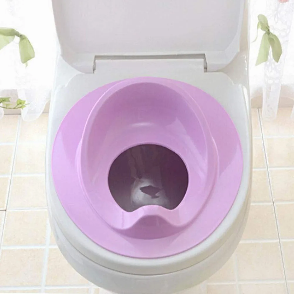 Фото Kids Baby Bathroom Toilet Seat Cushion Cover Trainer Newborn Toddler Ring Potty Training Color Purple  Мать и | Travel Potties (32955073484)