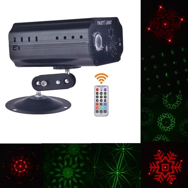 Voice Control Music Rhythm Flash Light LED RG Laser +RGB LED Projector Stage Light DJ Disco Club Dancing Party Stage Effect
Voice Control Music Rhythm Flash Light LED RG Laser +RGB LED Projector Stage Light DJ Disco Club Dancing Party Stage Effect