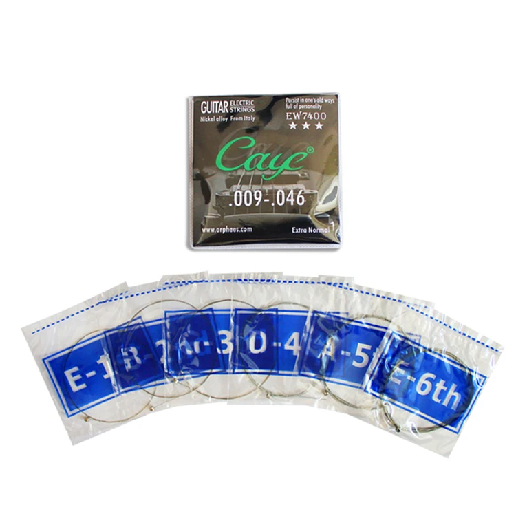 Orphee Electric Guitar Strings Nickle Alloy EW7300 EW7400 EW7500 EW7600 Guitar Parts and Accessories 6-String Beginner
Orphee Electric Guitar Strings Nickle Alloy EW7300 EW7400 EW7500 EW7600 Guitar Parts and Accessories 6-String Beginner