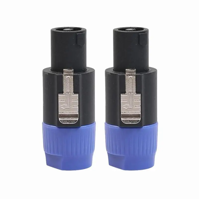 2pcs 4-Pole Male Speakon Connector Head Line Plug Speaker Audio connector for Cable NEUTRIK NL4FC
2pcs 4-Pole Male Speakon Connector Head Line Plug Speaker Audio connector for Cable NEUTRIK NL4FC